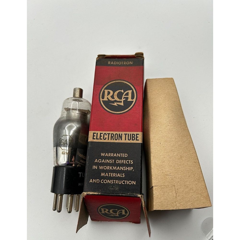 Vintage New Tube:  RCA‎ Electron Tube  6A7 Made in USA NOS